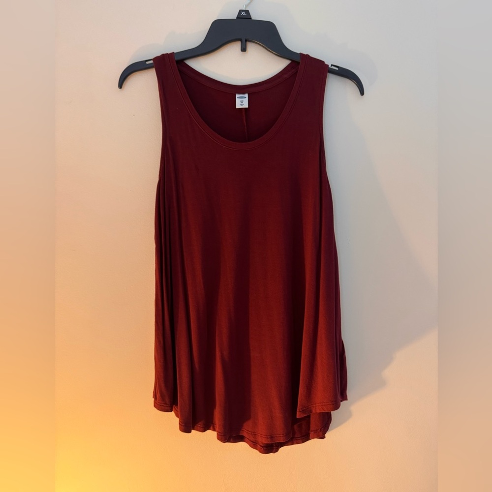 Old Navy Deep Red Tank Top
